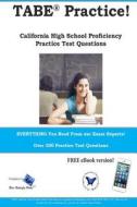 Tabe Practice! Test of Adult Basic Education Practice Test Questions di Blue Butterfly Books edito da Blue Butterfly Books