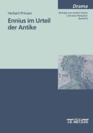 Ennius Im Urteil Der Antike. di Herbert Prinzen edito da J.b. Metzler