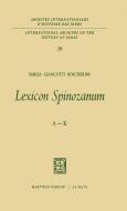 Lexicon Spinozanum di Emilia Giancotti Boscherini edito da Springer Netherlands