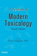 Modern Toxicology 4e di Hodgson edito da John Wiley & Sons