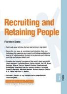 Recruiting and Retaining People di Florence Stone edito da Capstone