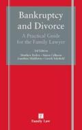 Bankruptcy And Divorce di Matthew Barker, Simon Calhaem, Jonathan Middleton, Gareth Schofield edito da Jordan Publishing Ltd