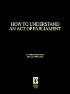 Understanding Act of Parliament di D. J. Gifford, Gifford, John Salter edito da Routledge Cavendish
