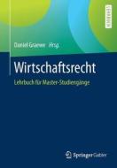 Wirtschaftsrecht edito da Springer Gabler