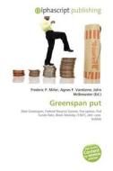 Greenspan Put edito da Vdm Publishing House
