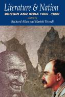 Literature and Nation di Richard Allen edito da Routledge