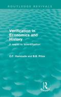 Verification in Economics and History di Omar F. (York University Hamouda, Betsey (York University Price edito da Taylor & Francis Ltd