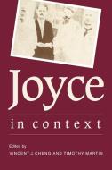 Joyce in Context edito da Cambridge University Press