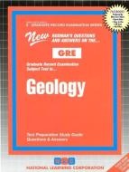 Geology di Jack Rudman edito da National Learning Corp