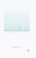 Translation and Academic Journals edito da Palgrave Macmillan
