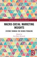 Macro-Social Marketing Insights edito da Taylor & Francis Ltd