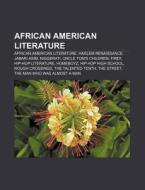 African American Literature: Harlem Rena di Books Llc edito da Books LLC, Wiki Series