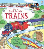 Look Inside Trains di Alex Frith edito da Usborne Publishing Ltd