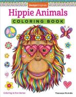 Hippie Animals Coloring Book di Thaneeya McArdle edito da Design Originals