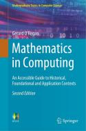 Mathematics in Computing di Gerard O'Regan edito da Springer International Publishing