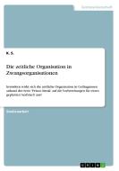 Die zeitliche Organisation in Zwangsorganisationen di K. S. edito da GRIN Verlag