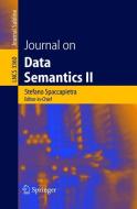 Journal on Data Semantics II edito da Springer Berlin Heidelberg