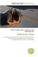 Manstein Plan di Frederic P Miller, Agnes F Vandome, John McBrewster edito da Alphascript Publishing