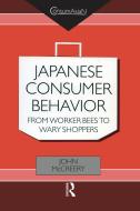 Japanese Consumer Behaviour di John McCreery edito da Taylor & Francis Ltd
