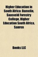 Higher Education In South Africa: Dameli di Books Llc edito da Books LLC, Wiki Series