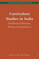 Curriculum Studies in India edito da Palgrave Macmillan US
