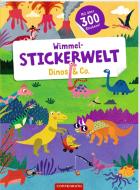 Wimmel-Stickerwelt - Dinos & Co. edito da Coppenrath F