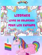 Livre de coloriage de licornes pour les enfants di DiamondClub Press edito da Cristian George