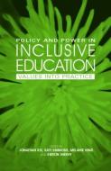 Policy and Power in Inclusive Education di Melanie Nind edito da Routledge