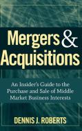 Mergers   Acquisitions di Roberts edito da John Wiley & Sons