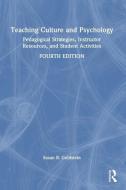 Teaching Culture And Psychology di Susan B. Goldstein edito da Taylor & Francis Ltd