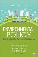 Environmental Policy edito da SAGE Publications