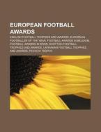 European Football Awards: Ballon D'or, U di Books Llc edito da Books LLC, Wiki Series