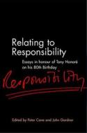 Relating to Responsibility edito da Hart Publishing