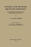 Studien zum Problem des Pulsus Paradoxus di Lodewijk Johannnes Van Der Mandele, Karl Frederik Wenckebach edito da Springer Berlin Heidelberg