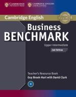 Business Benchmark Upper Intermediate BULATS and Business Vantage Teacher's Resource Book di Guy Brook-Hart edito da Cambridge University Press