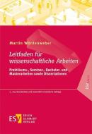 Leitfaden für wissenschaftliche Arbeiten di Martin Wördenweber edito da Schmidt, Erich Verlag