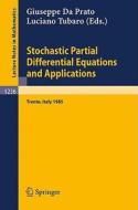 Stochastic Partial Differential Equations and Applications edito da Springer Berlin Heidelberg