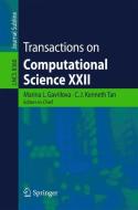 Transactions on Computational Science XXII edito da Springer Berlin Heidelberg