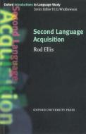 Second Language Acquisition di Rod Ellis edito da Oxford University Press