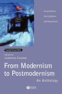 Modernism to Postmodernism 2e di Cahoone edito da John Wiley & Sons