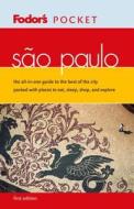 Pocket Sao Paulo di Fodor's edito da Random House Usa Inc