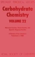 Carbohydrate Chemistry di R. J. Ferrier edito da Royal Society of Chemistry
