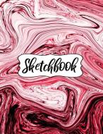 Sketchbook: Red Marble Sketch Book with Blank Pages to Draw and Doodle in - Christmas Present, Mother's Day or Birthday  di Paige Martin edito da INDEPENDENTLY PUBLISHED