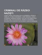Criminali De Razboi Nazi Ti: Albert Spee di Surs Wikipedia edito da Books LLC, Wiki Series