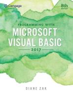 Programming with Microsoft Visual Basic 2017 di Diane Zak edito da Cengage Learning, Inc