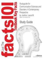 Studyguide For Communication Sciences And Disorders di Cram101 Textbook Reviews edito da Cram101
