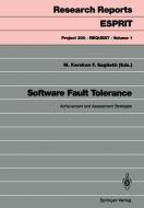 Software Fault Tolerance edito da Springer Berlin Heidelberg