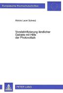 Vorelektrifizierung ländlicher Gebiete mit Hilfe der Photovoltaik di Aloísio Leoni Schmid edito da Lang, Peter GmbH