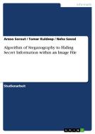 Algorithm Of Steganography To Hiding Secretinformation Within An Image File di Arzoo Sorout, Tomar Kuldeep, Neha Sawal edito da Grin Publishing