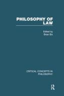 Philosophy Of Law di Brian Bix edito da Taylor & Francis Ltd